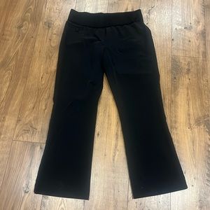 Black Maternity Dress pants Large 12/14